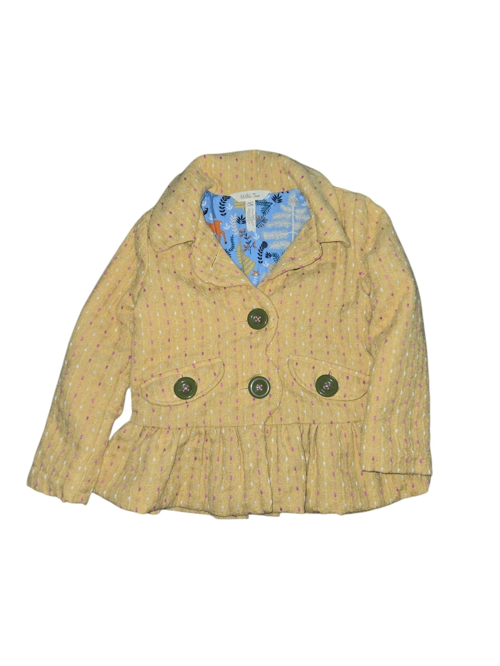 Matilda Jane Going Easy Jacket Woven Coat Size 4 - Picture 2 of 6